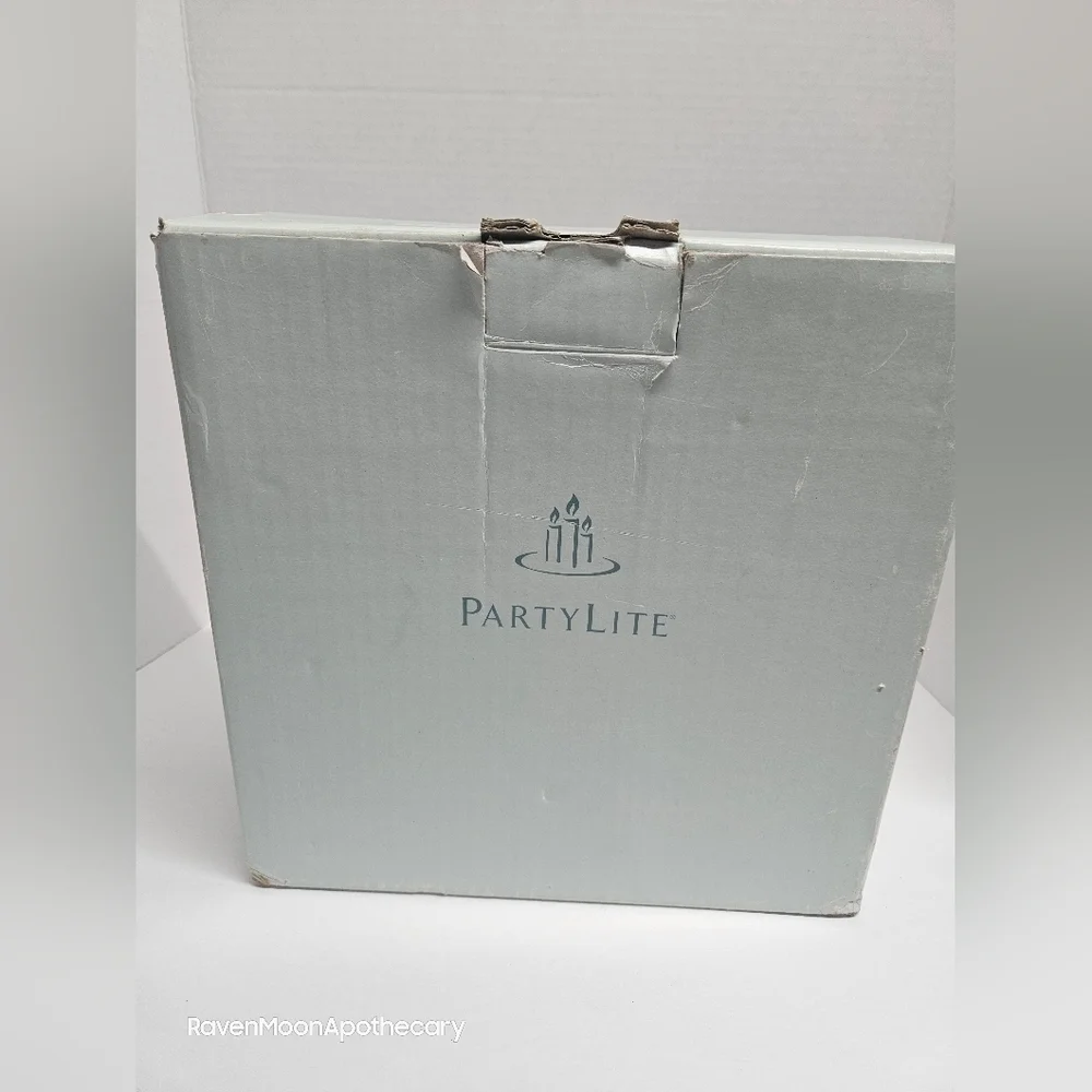 PartyLite Amber Votive Holder Set